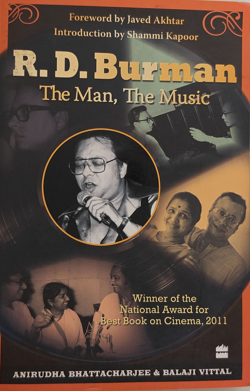 Cover (front) - R. D. Burman: The Man, The Music - Anirudha Bhattacharjee, Balaji Vittal