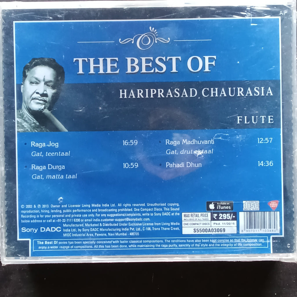 Hariprasad Chaurasia  - The Best Of  (CD)