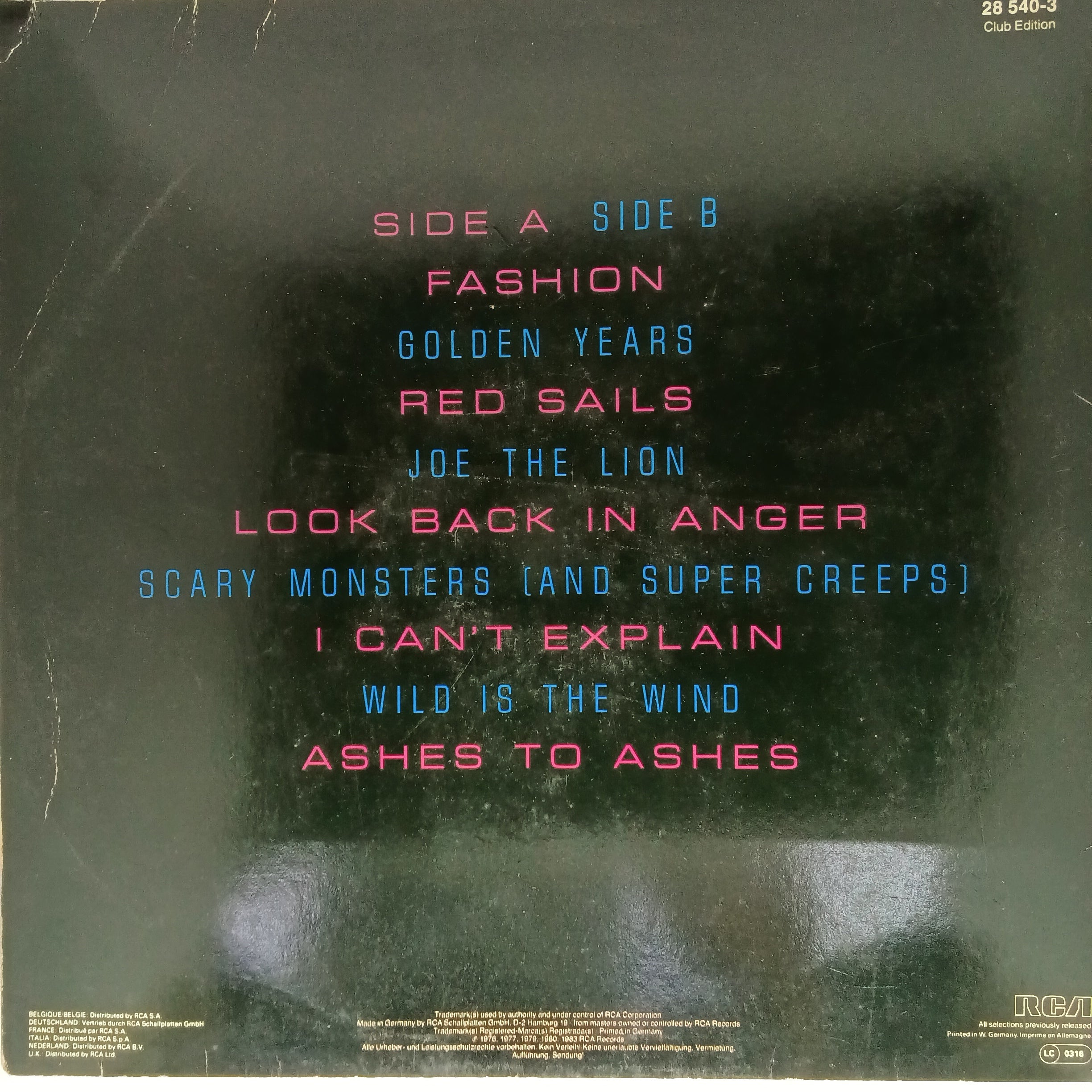 David Bowie  - Golden Years (Vinyl)
