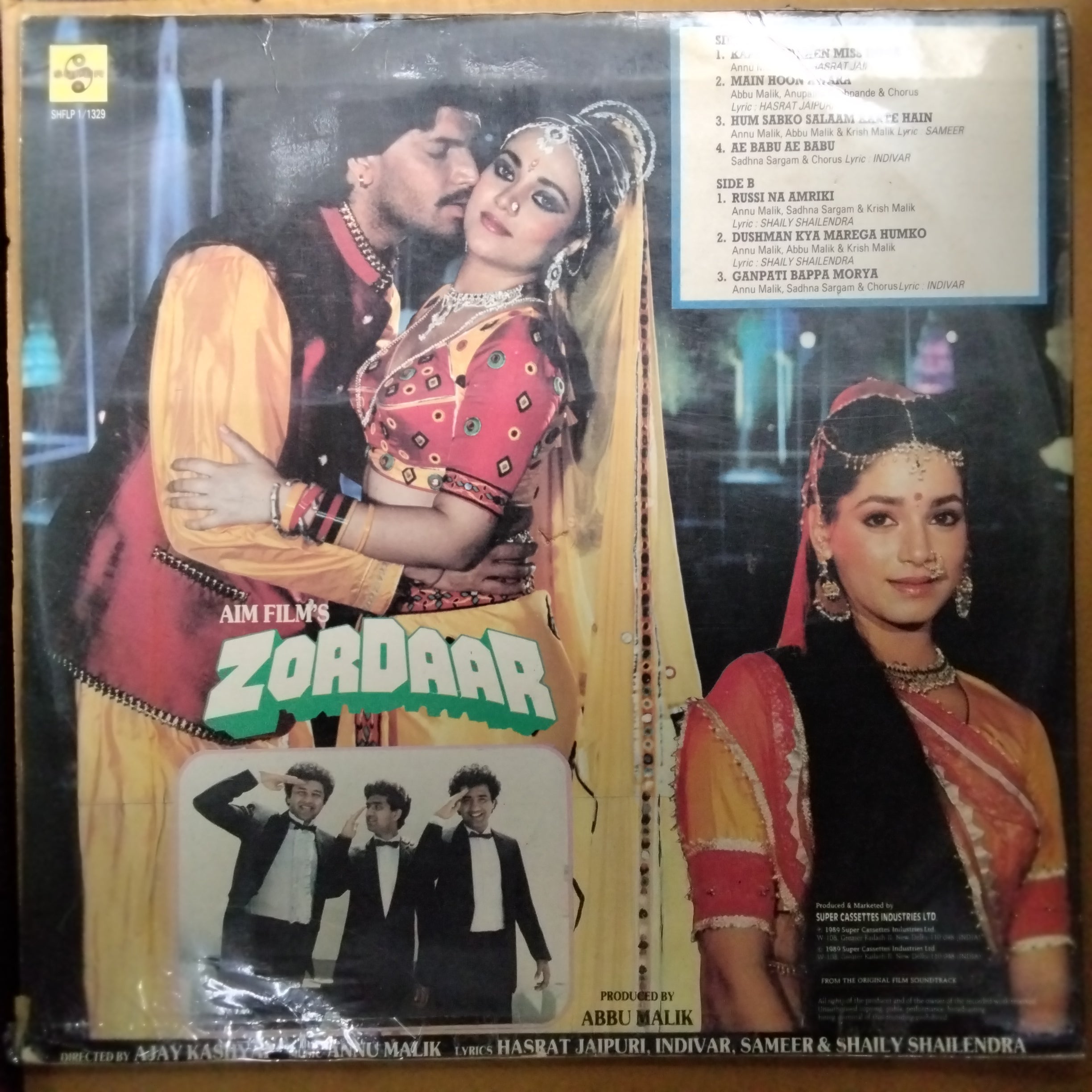 Annu Malik* - Zordaar (Vinyl)