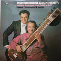 Ravi Shankar -  Zubin Mehta - Raga Mala - Sitar Concerto No. 2 With London Philharmonic Orch. (Vinyl)