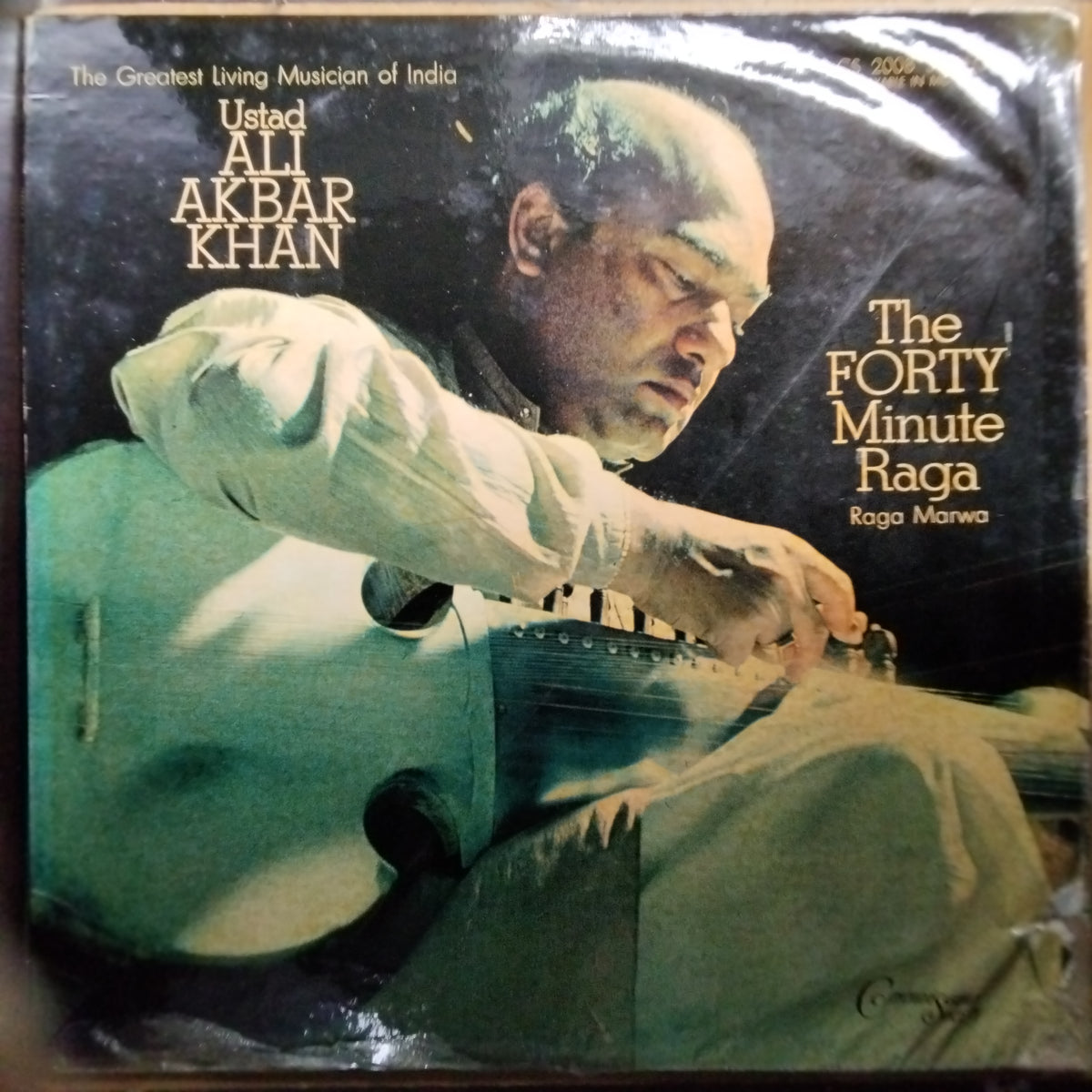 Ustad Ali Akbar Khan* - The Forty Minute Raga (Vinyl)