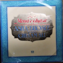 Asha Bhosle Presented By Ghulam Ali  - Meraj-E-Ghazal (Vinyl)