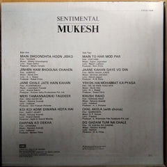 Mukesh - Sentimental Mukesh (Vinyl)