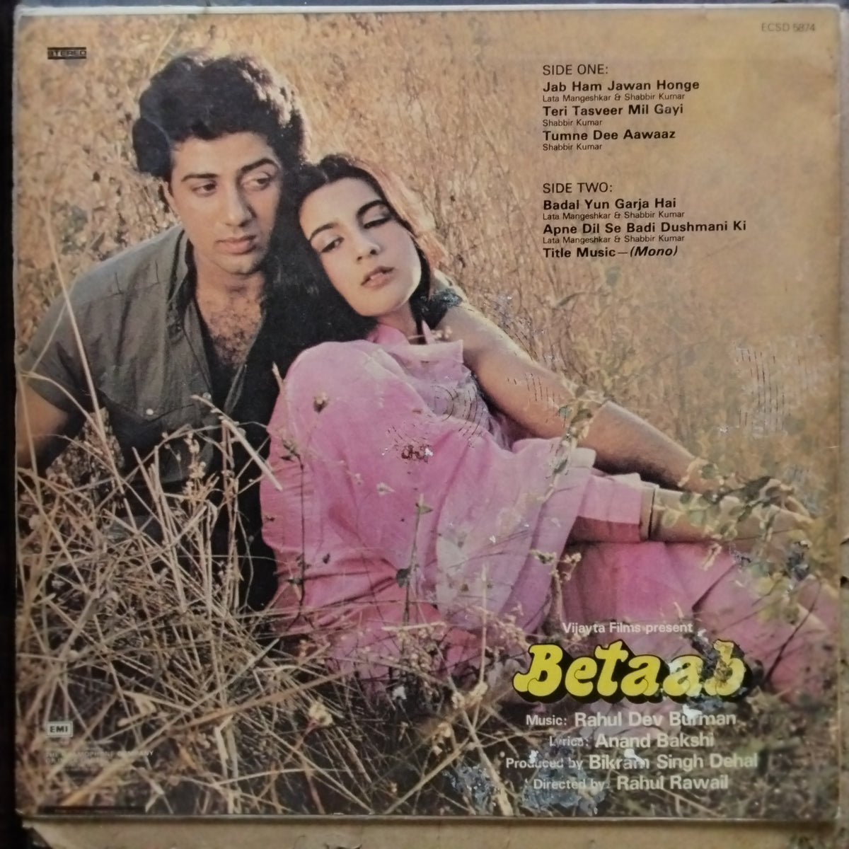 Rahul Dev Burman*, Anand Bakshi  - Betaab (Vinyl)
