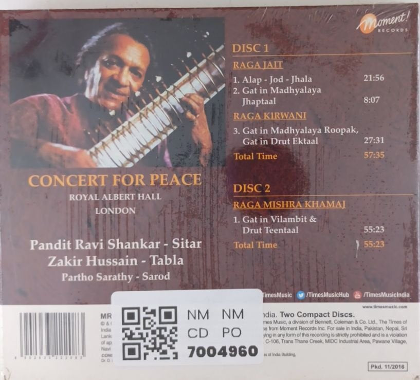 Ravi Shankar - Concert for Peace (CD) (2)