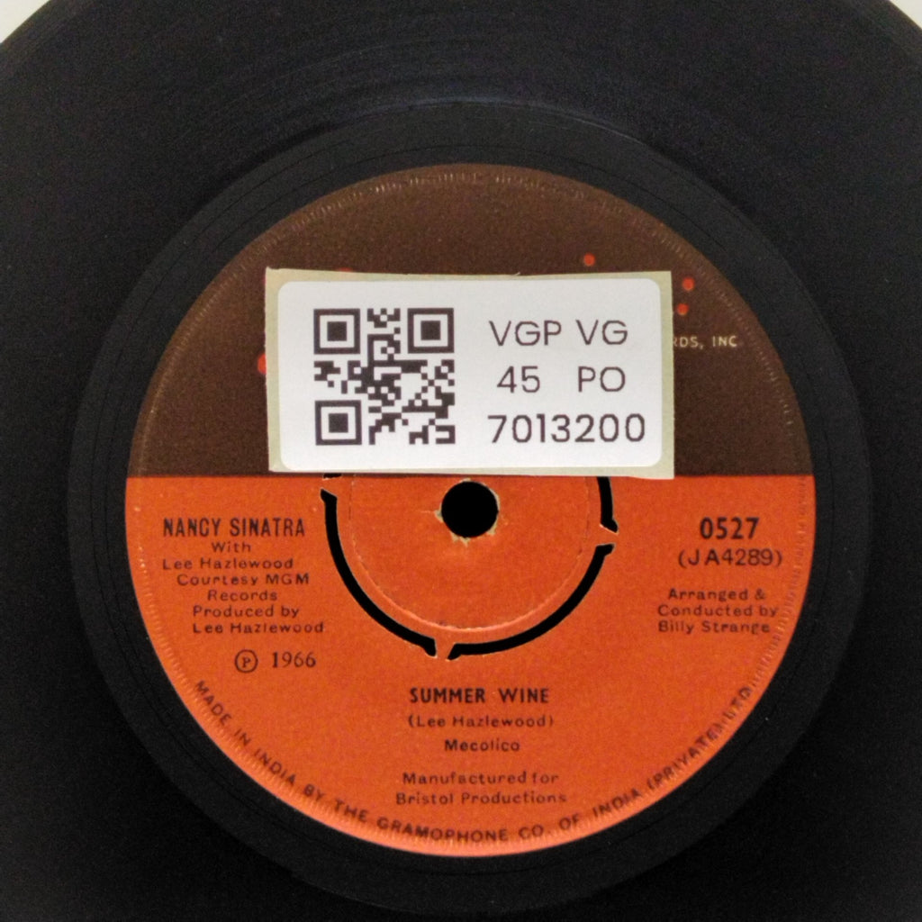 Nancy Sinatra - Sugar Town / Summer Wine (45-RPM)