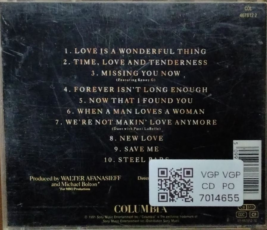Michael Bolton - Time Love & Tenderness (CD)