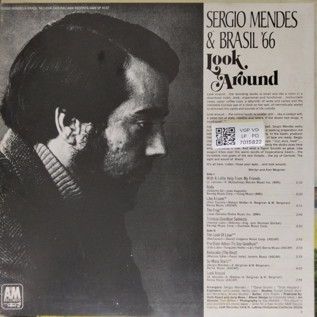 Sergio Mendes & Brasil '66 - Look Around (Vinyl)