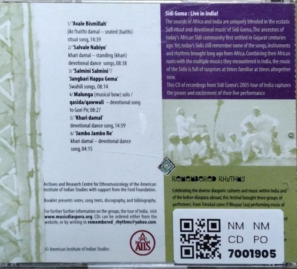 Sidi Goma - Live in India (CD)