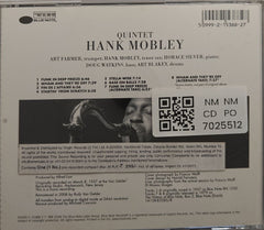 Hank Mobley - Hank Mobley Quintet (CD)