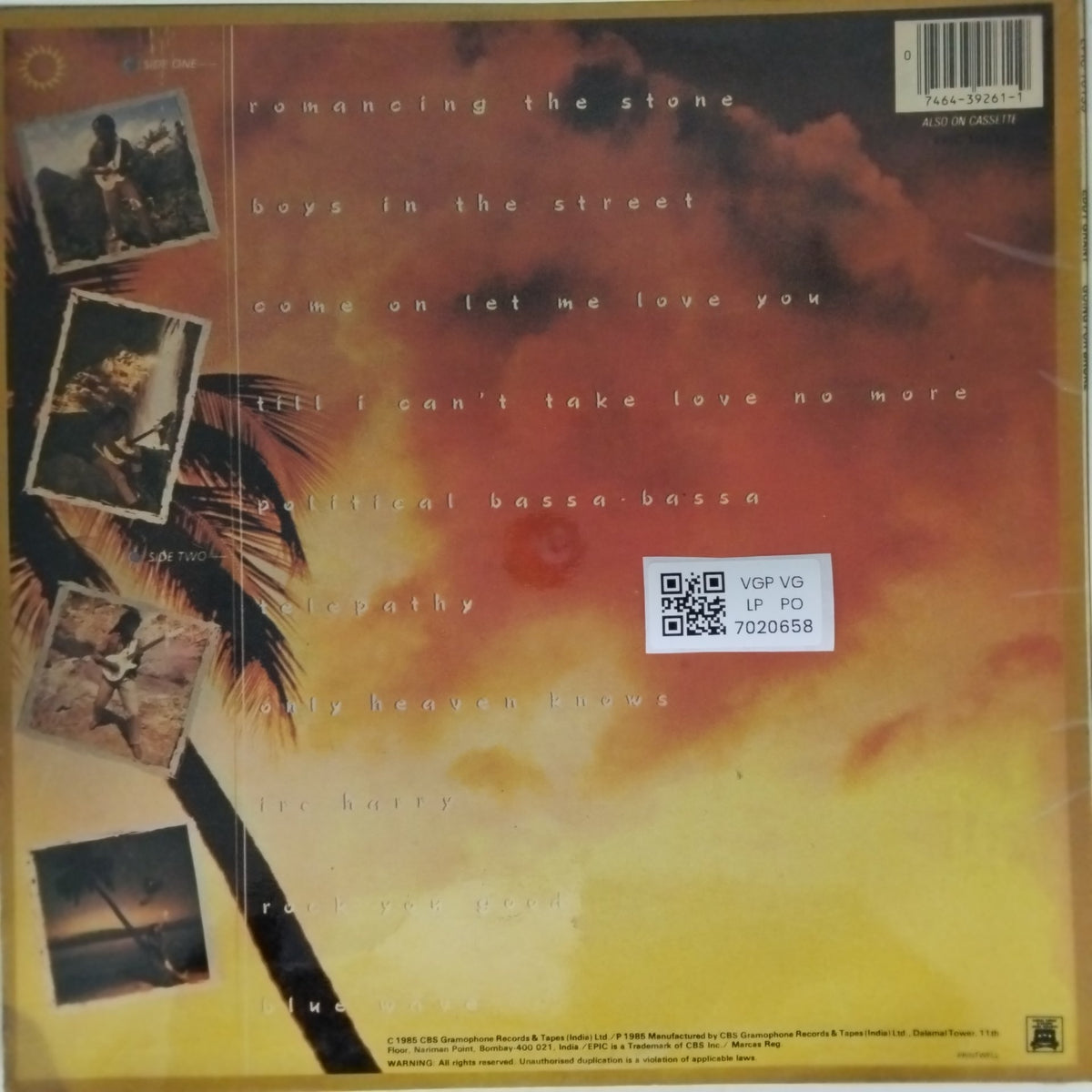 Eddy Grant - Going for Broke (Vinyl)