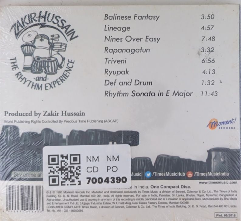 Zakir Hussain - The Rhythm Experience (CD)