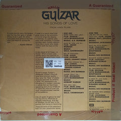 Gulzar - His Songs of Love (Vinyl)