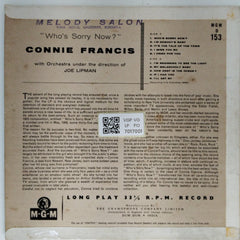 Connie Francis - Who's Sorry Now (Vinyl)