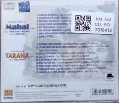 Khemchand Prakash, Anil Biswas - Mahal / Tarana (CD)