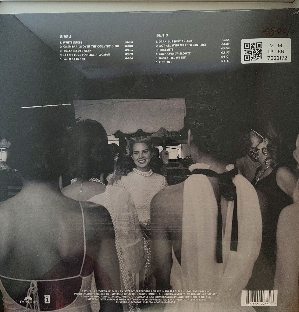 Lana Del Rey - Chemtrails Over the Country Club (Vinyl)