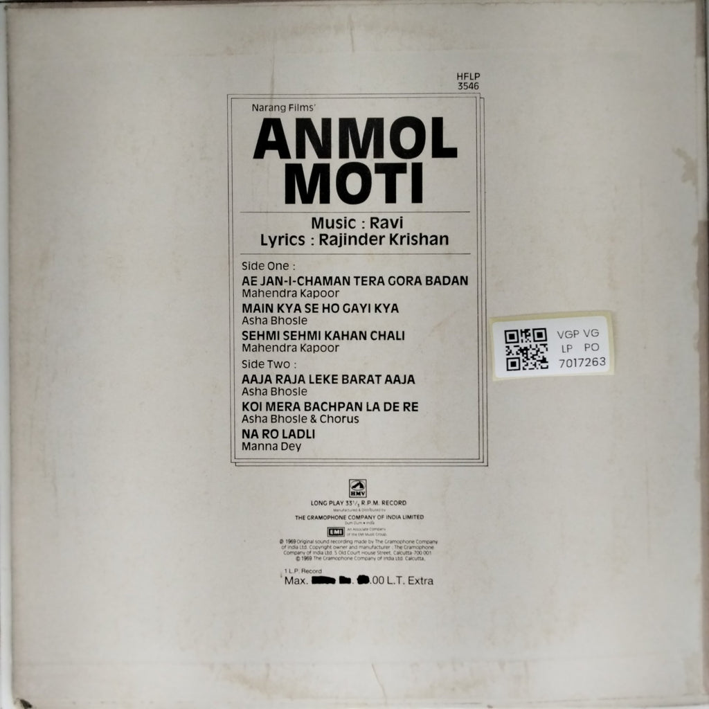 Ravi - Anmol Moti (Vinyl)