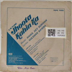 Rahul Dev Burman - Jhoota Kahin Ka (45-RPM)