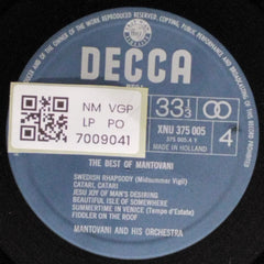 Mantovani and His Orchestra - The Best of Mantovani (Vinyl)