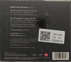 Yuri Bashmet, Mikhail Muntian, Larissa Diadkova - Brahms: Viola Sonatas, Two Songs (CD)