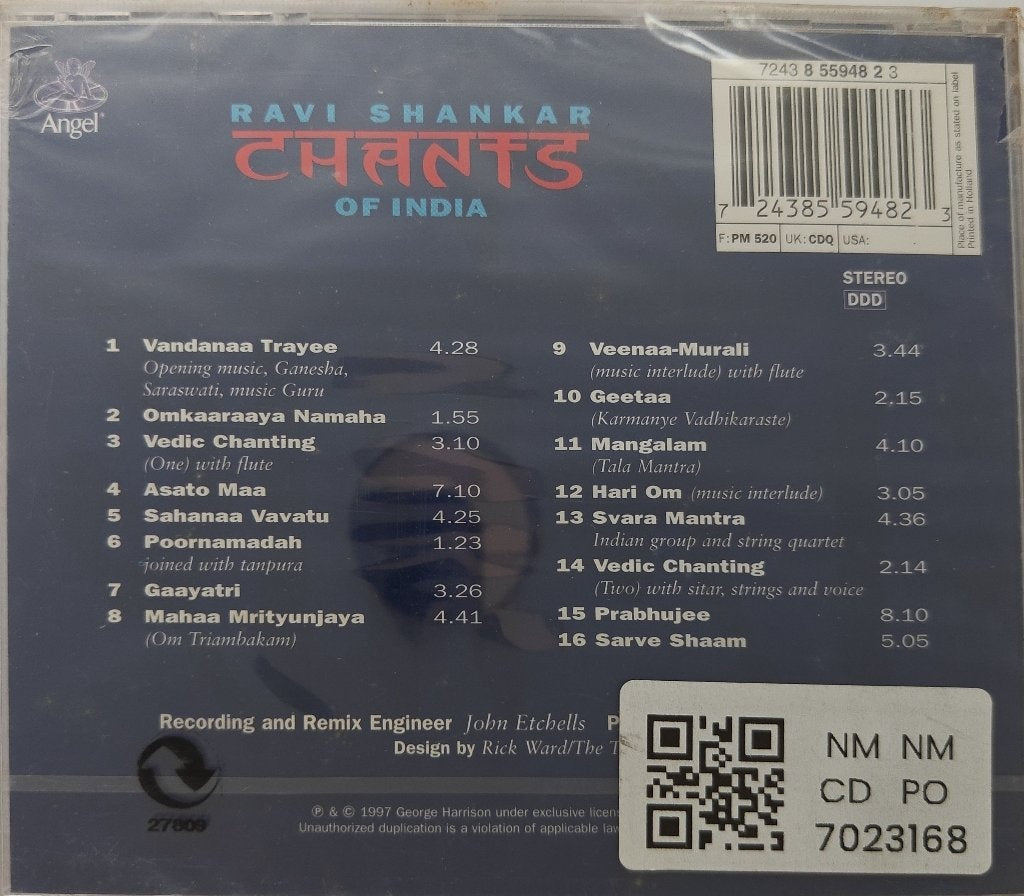 Ravi Shankar - Chants of India (CD)