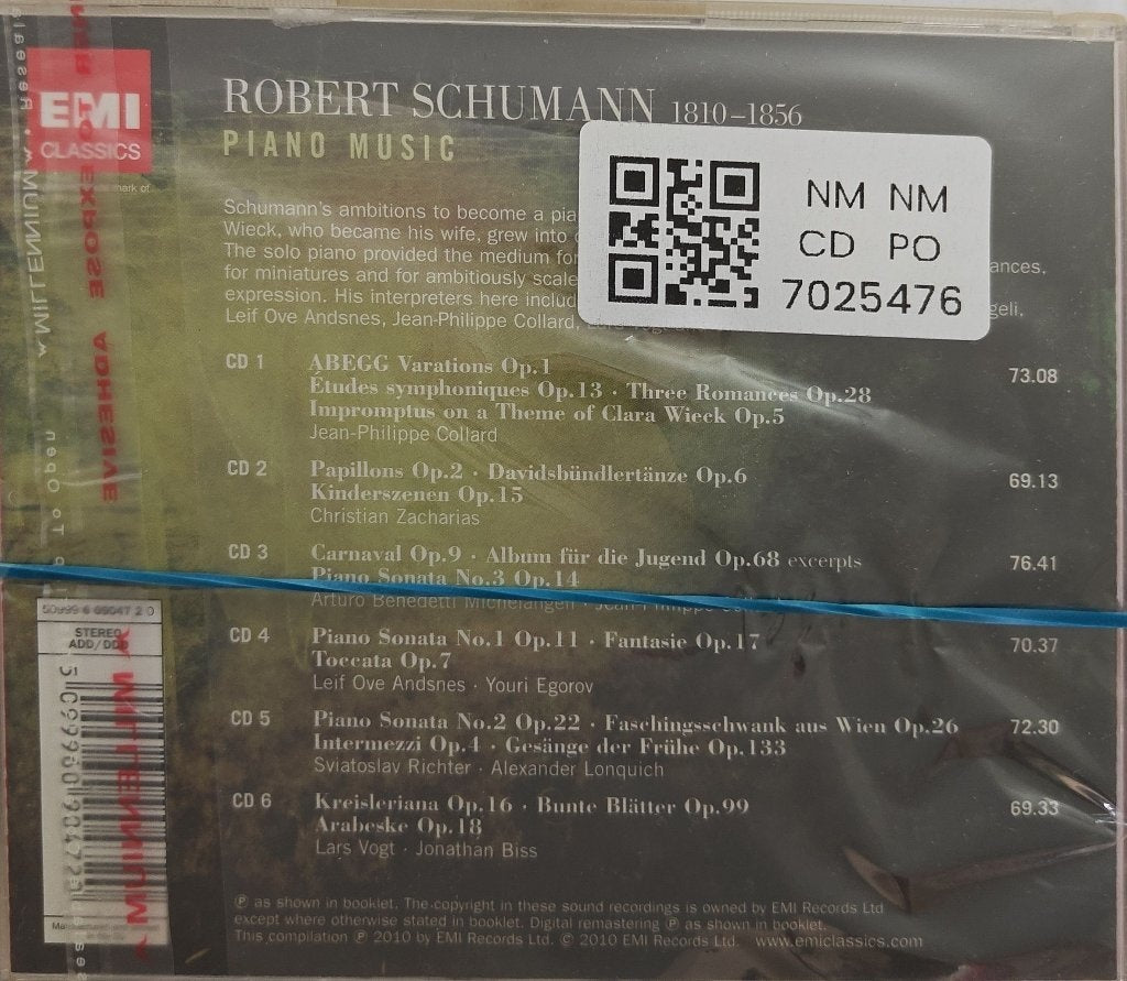 Robert Schumann - Piano Music (CD) (6)