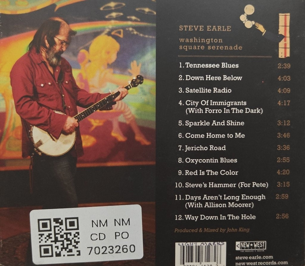 Steve Earle - Washington Square Serenade (CD)