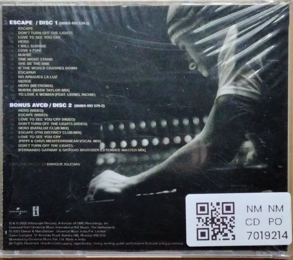 Enrique Iglesias - Escape (CD)