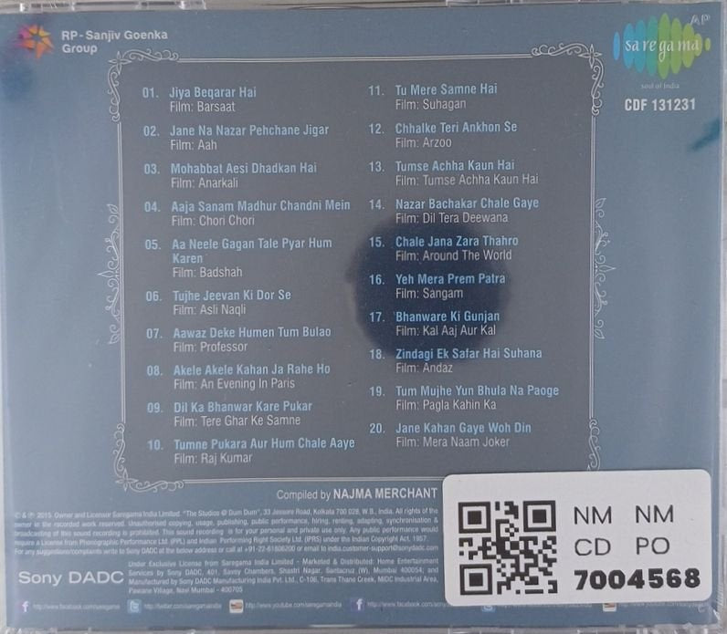 Various, Hasrat Jaipuri - Oldies but Goldies (CD)