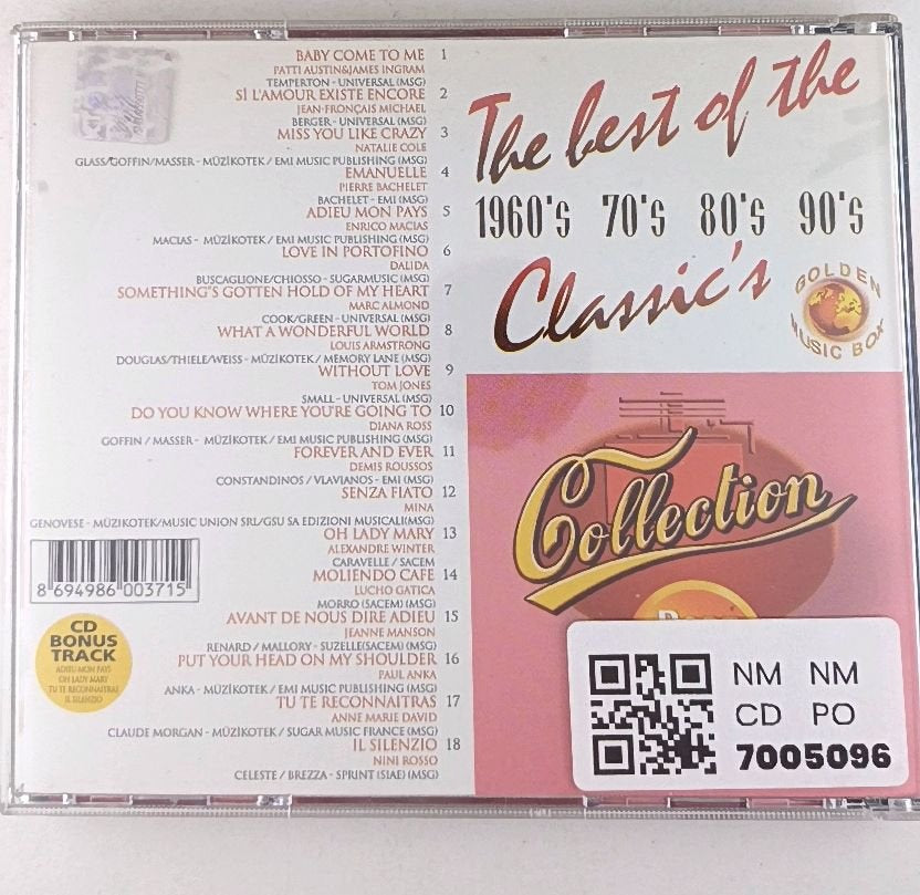 Various - The Best of the Classic's Collection Part 6 (CD)
