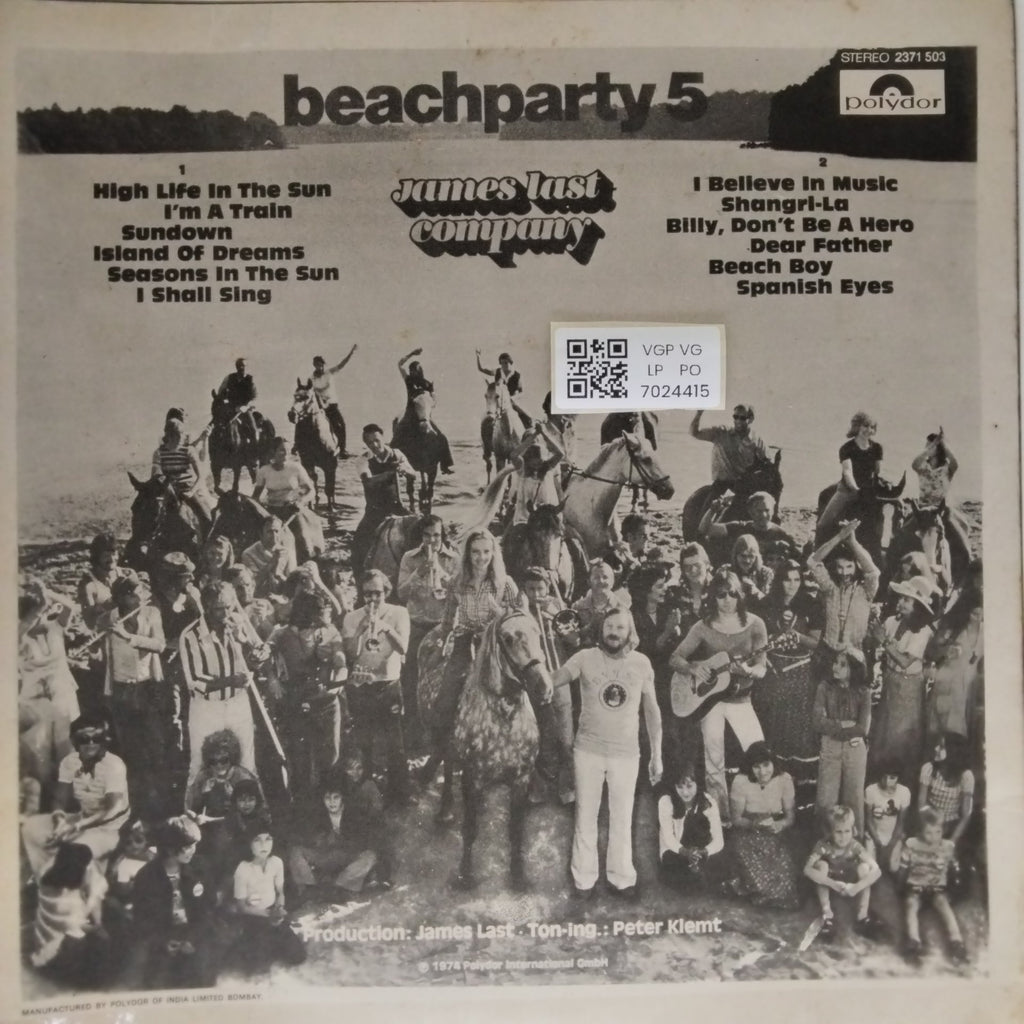 James Last - Beachparty 5 (Vinyl)
