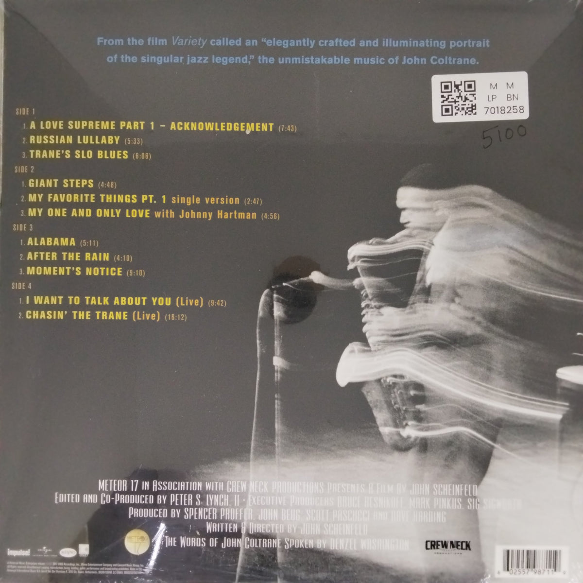 John Coltrane - Chasing Trane: The John Coltrane Documentary (Vinyl) (2)