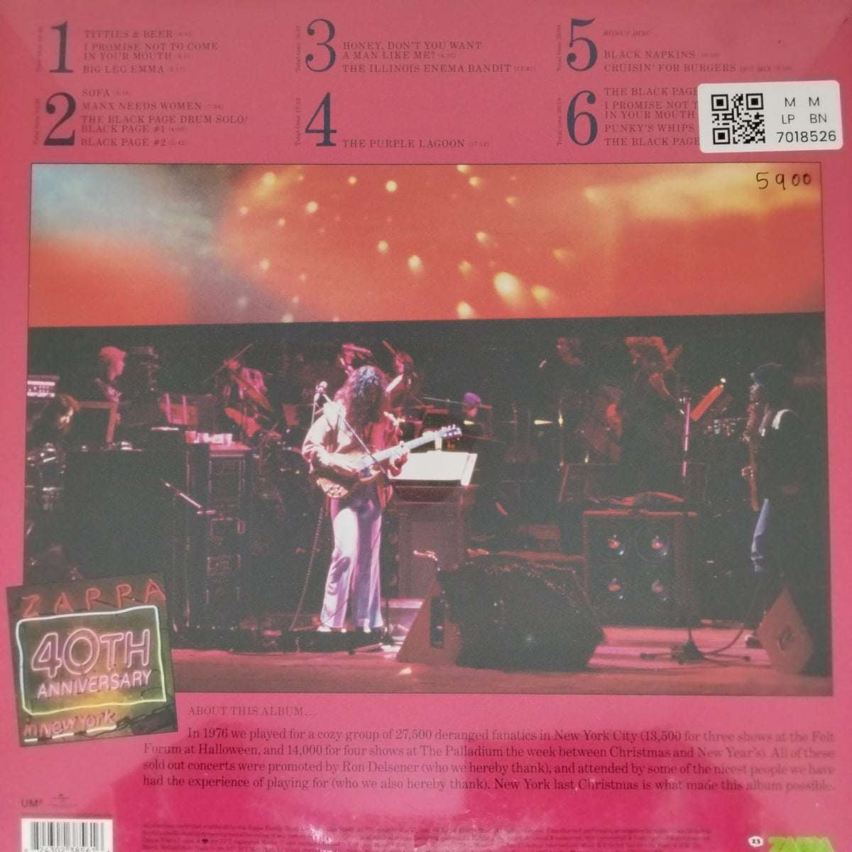 Zappa - Zappa in New York (Vinyl) (3)