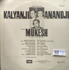 Kalyanji Anandji, Mukesh - Mukesh (Vinyl)