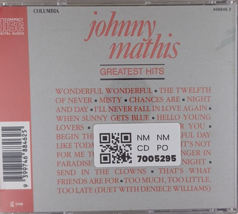 Johnny Mathis - Greatest Hits (CD)