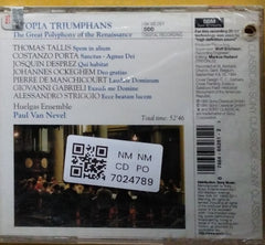 Huelgas Ensemble, Paul Van Nevel - Utopia Triumphans (CD)
