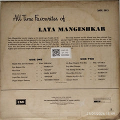 Lata Mangeshkar - All Time Favourites of Lata Mangeshkar (Vinyl)