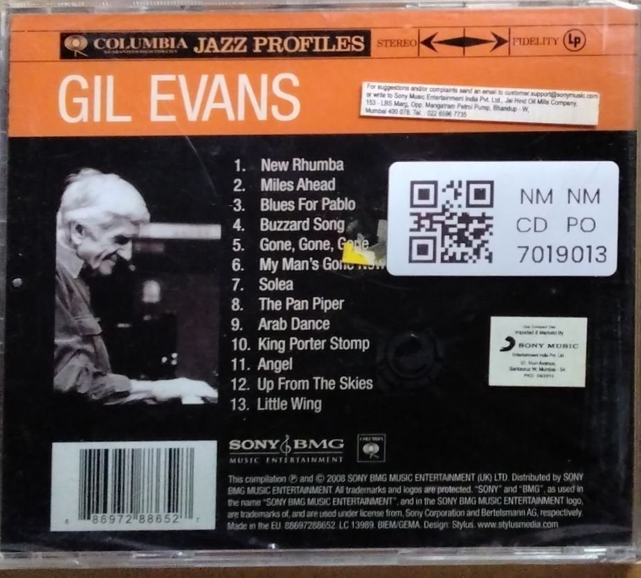 Gil Evans - Jazz Profiles: Gil Evans (CD)