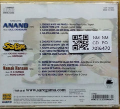 Salil Chowdhury, Kalyanji Anandji, R. D. Burman - Anand / Safar / Namak Haraam (CD)