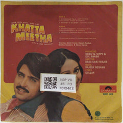 Rajesh Roshan - Khatta Meetha (45-RPM)