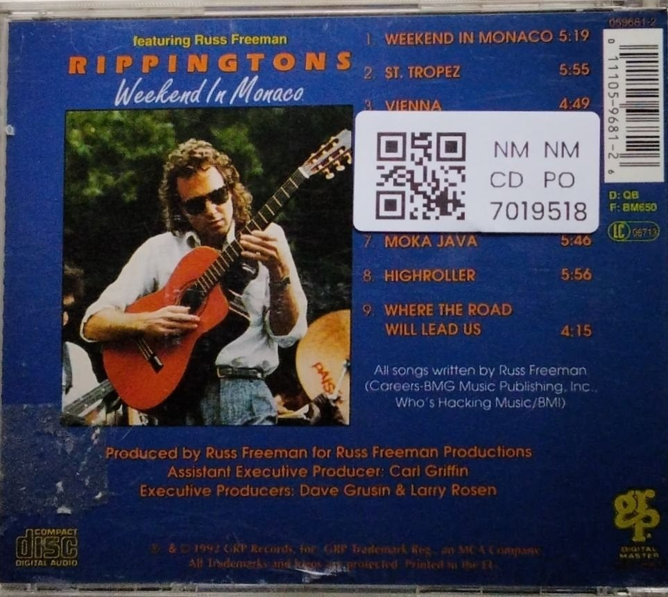 Rippingtons, Russ Freeman - Weekend In Monaco (CD)