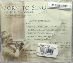 Kishori Amonkar - Born to Sing (CD)