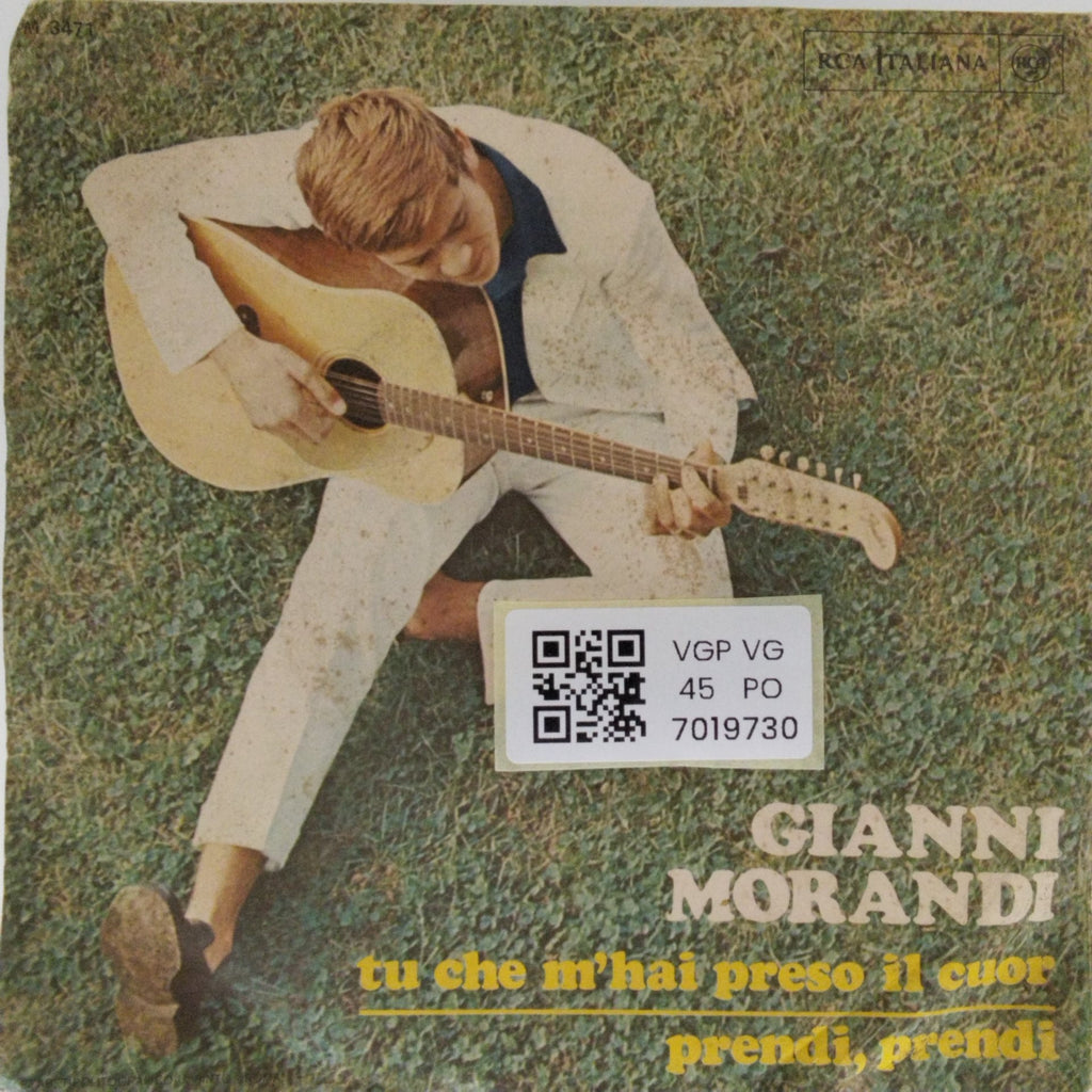 Gianni Morandi - Tu che m'hai preso il cuor / Prendi, prendi (45-RPM)