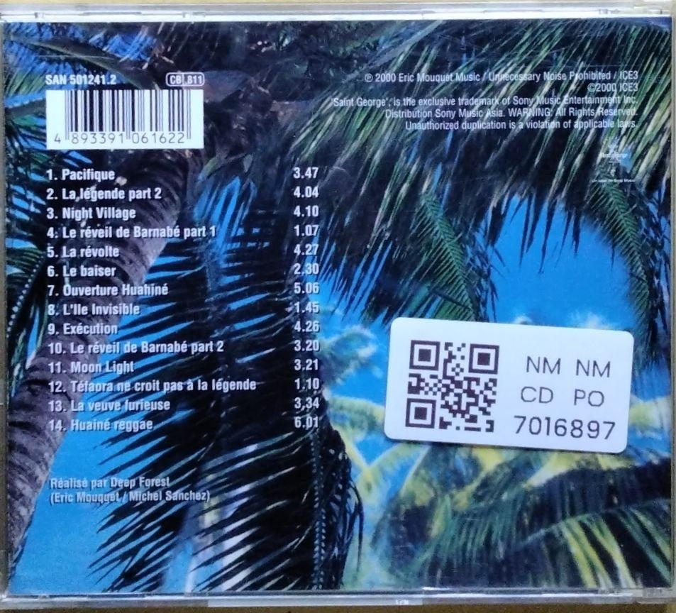Deep Forest - Pacifique (CD)