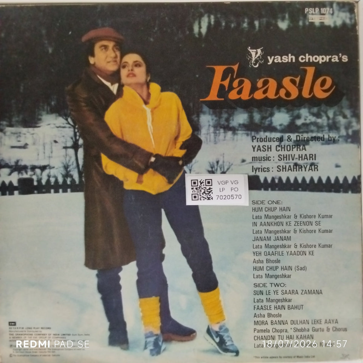 Shiv-Hari - Faasle (Vinyl)