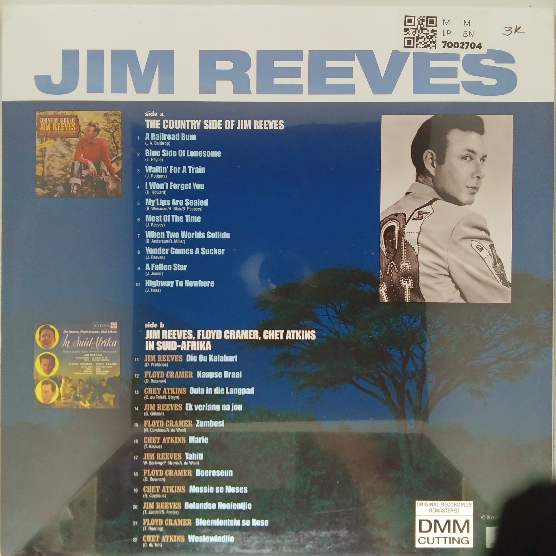 Floyd Reeves Jim Reeves, Floyd Cramer, Chet Atkins - In Suid-Afrika / The Country S ...