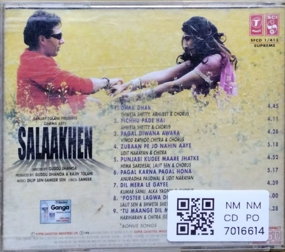 Dilip Sen-Sameer Sen - Salaakhen (CD)