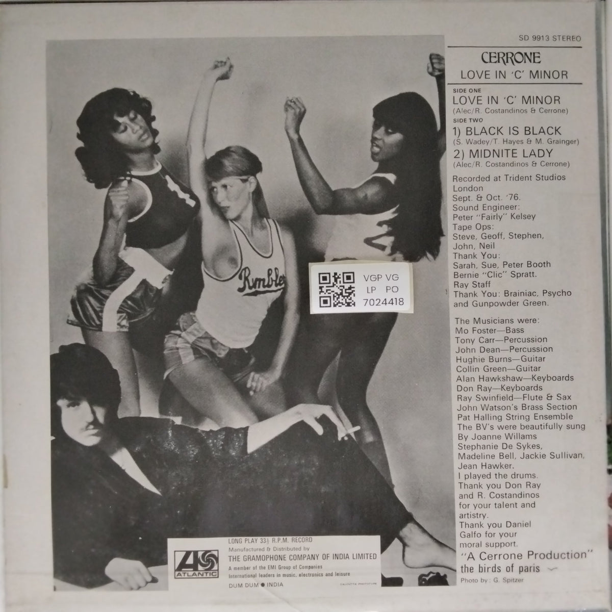 Cerrone - Love In C Minor (Vinyl)