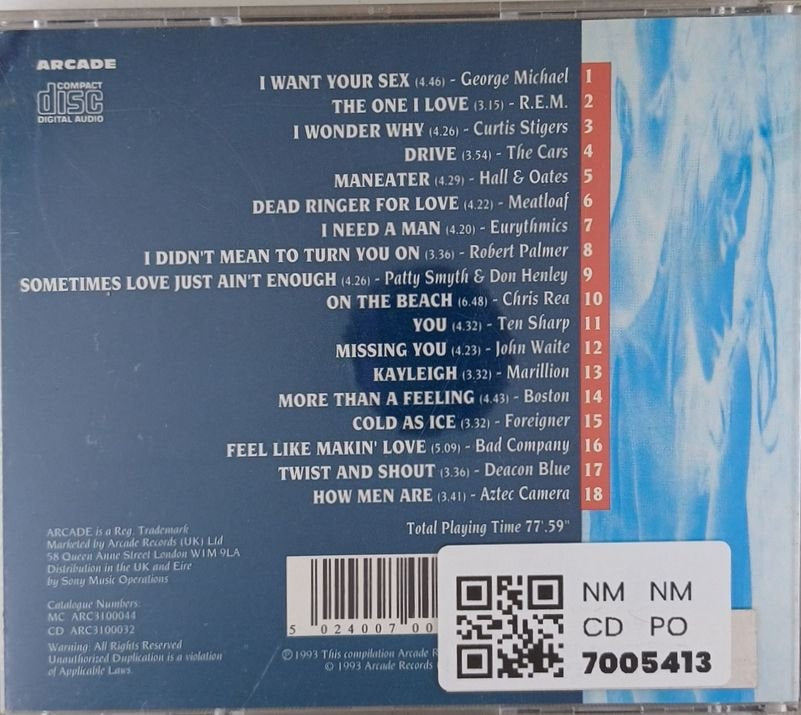 Various - 18 Moments of Pure Love: Rock Romance (CD)